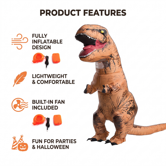 T-REX Dinosaur Inflatable Costume
